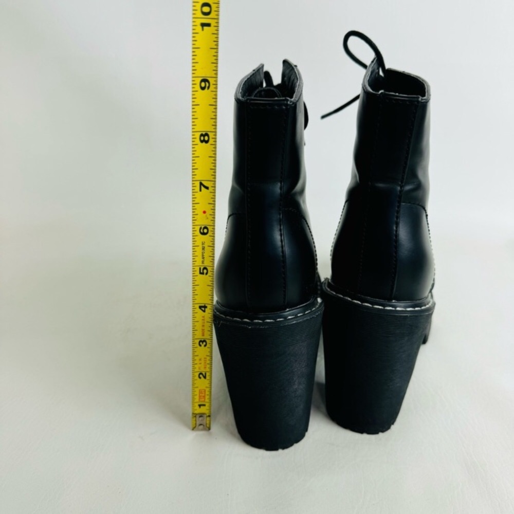 Madden Girl Archiee combat boots platform leather lace up Y2K - Picture 5 of 6
